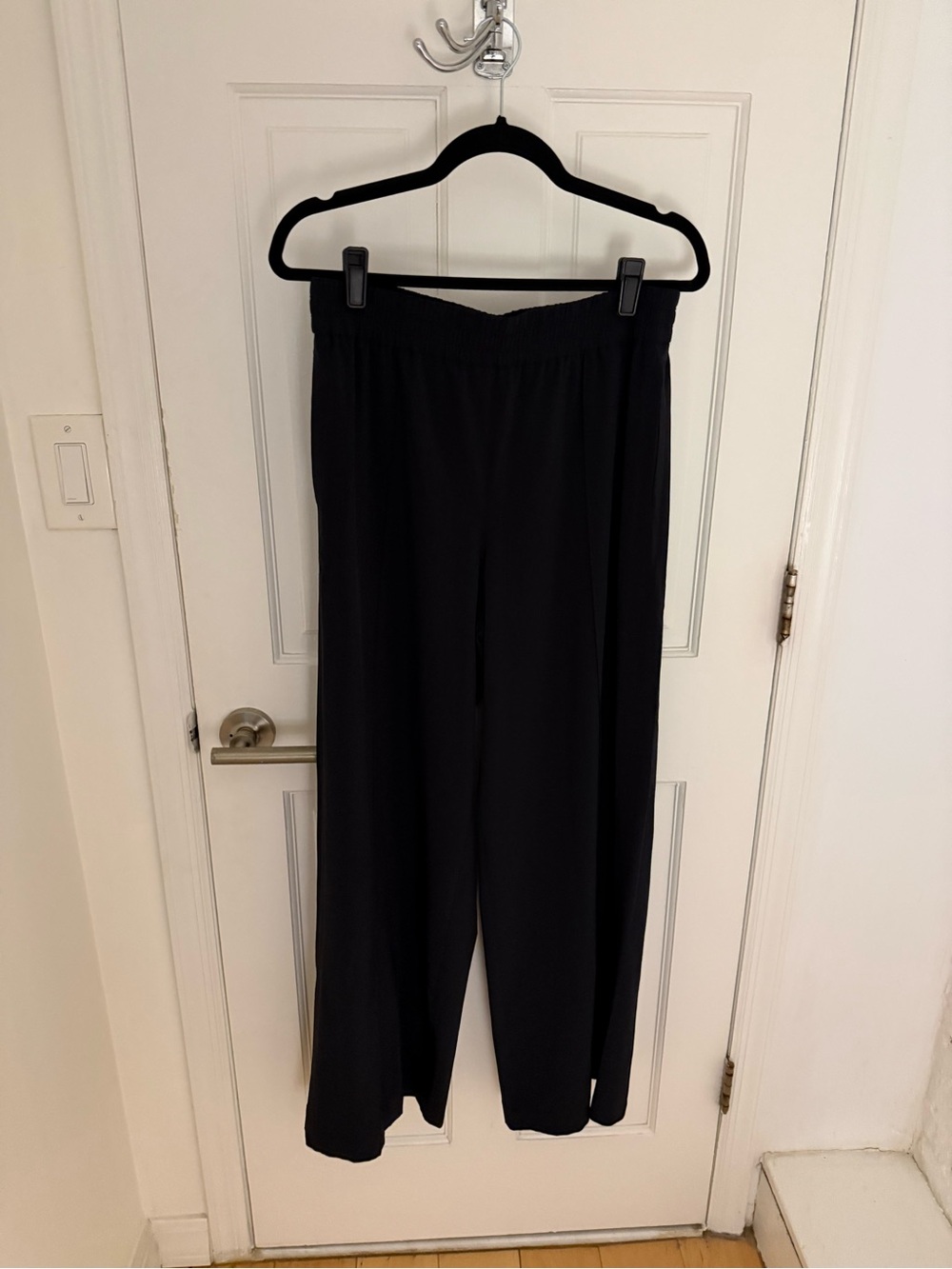 lululemon athletica Black Wide-Leg Pull-On Pants